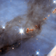 Illustration for article titled Behold the great vanishing blobs of the Carina Nebula